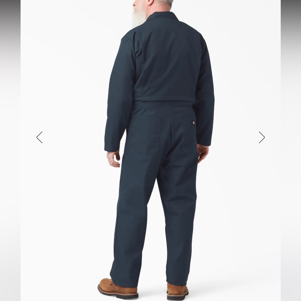 NWT Dickies Navy Blue Coveralls Sz 3XL - Picture 3 of 9